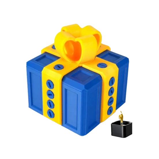 Надоедливый набор подарочных коробок с сюрпризом в виде интерактивной 3D-головоломки с пальцем, винтовой головоломки, двойной коробки для хранения, подарочной коробки для розыгрышей на дни рождения, Рождество, Хэллоуин