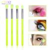 Makeup Brushes Set 4pcs Eye Shadow Blending Eyeliner Eyelash Eyebrow Make Up Brushes Professional Eyeshadow Neon Brush
