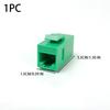Для RJ45 CAT6 Keystone Муфта Гнездо-Гнездо Вставка Прямая Муфта CAT6 Keystone Цветной Сетевой Прямой Соединитель