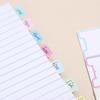 Notebook File Tabs Index Tab Flags Book Pages Markers Index Label Sticker Self-adhesive Paper Tabs