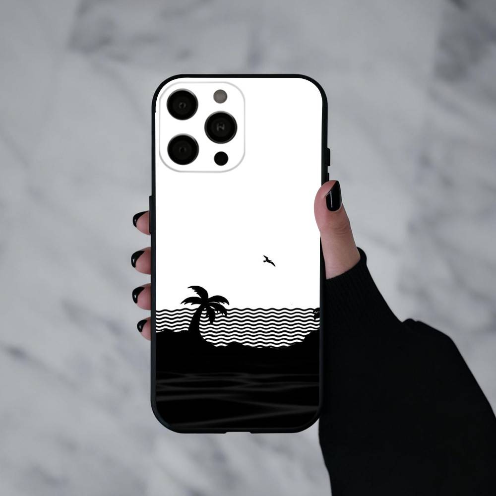 Чехол для телефона Band NBHD The N-Neighbourhood-D для iPhone 17pro,16,15,14,13,12,11 Plus,Pro Max,XS, Мягкий силиконовый черный чехол