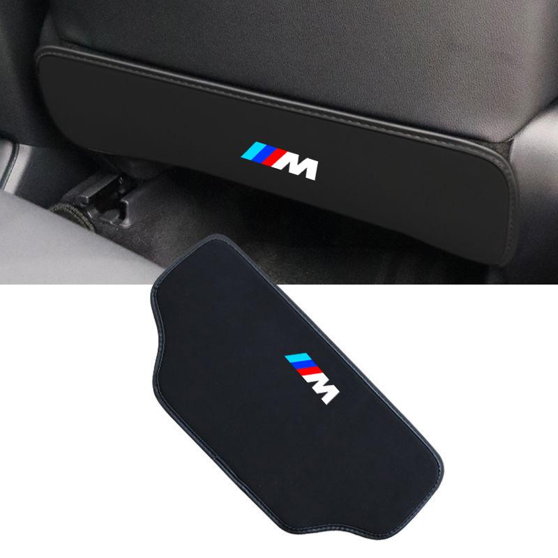 BLQ1 Car Back Protector Cover Seat Back Mat Anti-Kick Cushion Pads FOR BMW X1 X2 X3 X4 X5 X6 1 2 3 4 5 6 7 Sereis F30 F34 E90 G20 F20