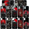Для Samsung Galaxy S24 S23 iPhone 15 14 Xiaomi Redmi Note 13 12 11 Pro Max X 8 7 9 10 XR OPPO A15 Huawei чехол для телефона Япония самурай скелет череп ниндзя