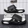 Fashion New Men Slippers Comfortable Slides Indoor Outdoor Sandals Beach Casual Shoes Men's Couple Home Bathroom Slippers 36-45