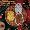 Рождественская Форма-Вырубка для Печенья Собака Кошка Мультяшный Корги Котёнок Штамп-Вырубка для Помадки Печенья Инструмент для Выпечки Украшения Торта