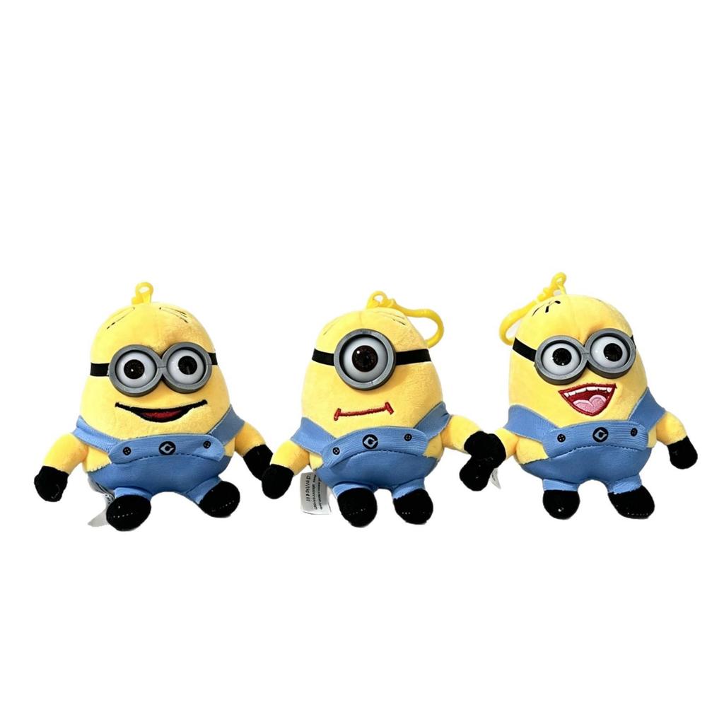 Authentic Minions Plush Keychain - Cute Toy from Despicable Me