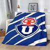 Chile Football University Printed Throw Blanket  Soft Warm Perfect for Home Travel Picnic  Gifts