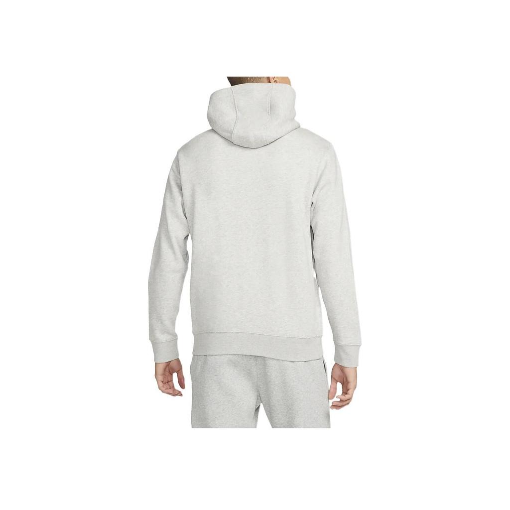 Nike Мужская серая толстовка-куртка с капюшоном на молнии и длинным рукавом, с затягивающимся шнурком, верхняя одежда CW6887-063