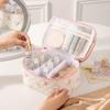 Floral large-capacity cosmetic bag waterproof portable travel storage bag