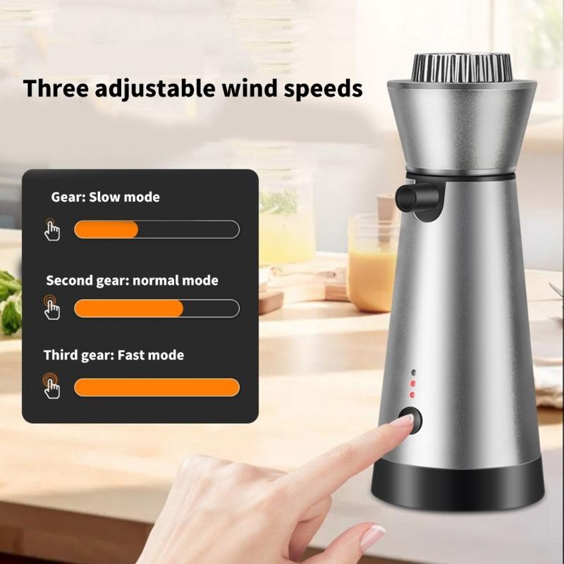 Портативный инфузер-коптильня с щепой Дымовой ароматизатор Инфузер-пистолет с щепой для кухни, барбекю, коктейлей