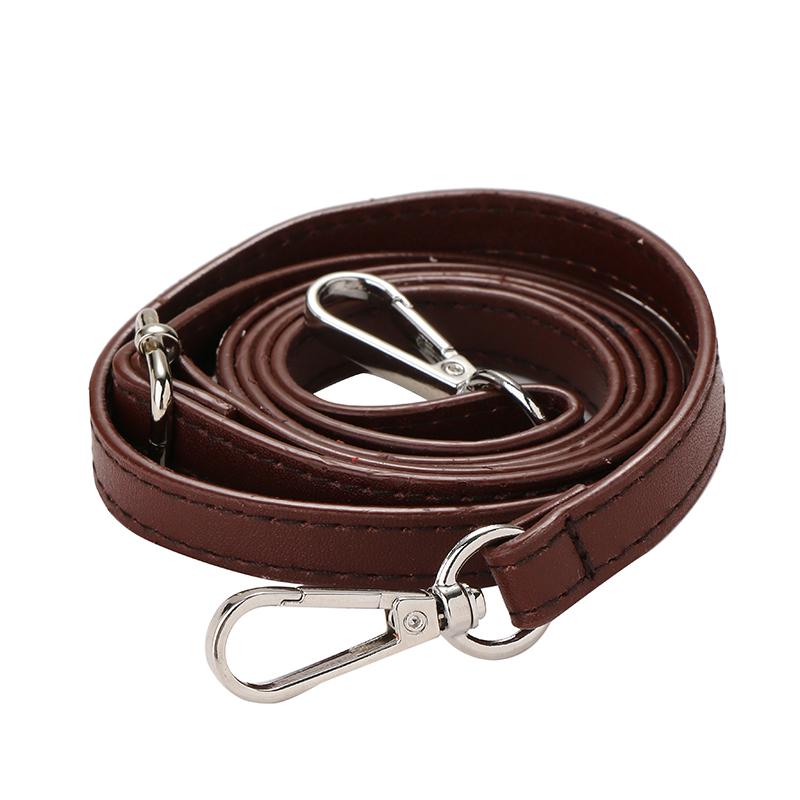 125cm Long Bag Strap PU Leather Shoulder Bag Strap 1.2cm Wide Accessories For Handbags Fashion PU Bag Strap For Crossbody Belts