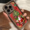 Sky Eye Ladder Soft Case for Samsung A06 A15 A25 A35 A55 A14 A24 A34 S23 S24 FE All Samsung Models Phone Cases Cover NY40 Santa Claus Christmas Tree