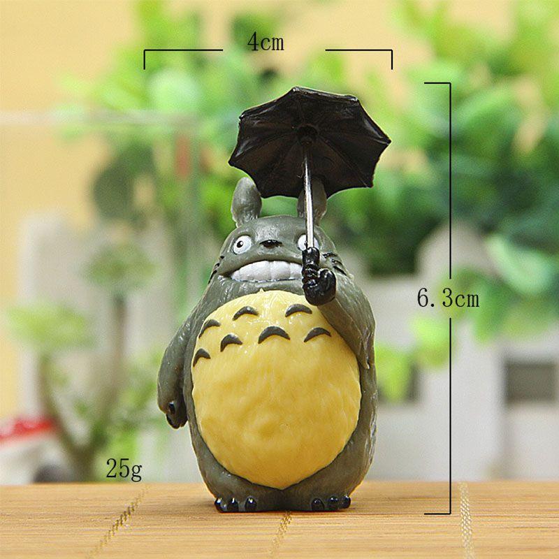 Neighbor 8pcs My Totoro Pvc Mei Cat Bus Figure Miyazaki Hayao Film Toys Scene