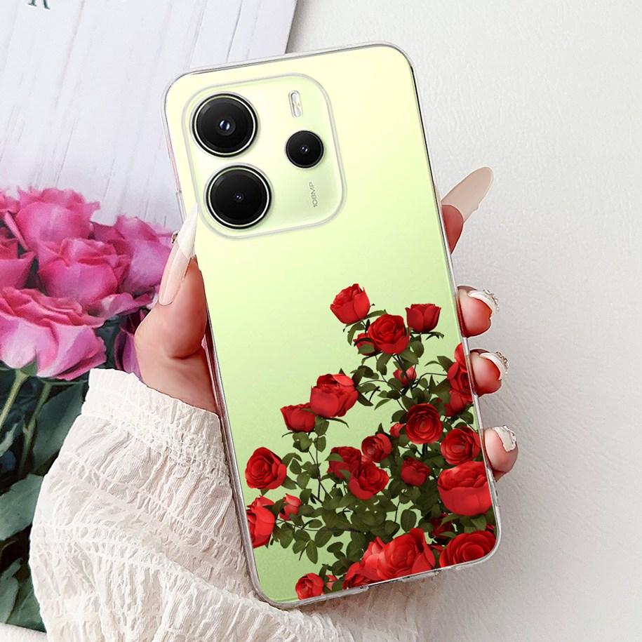 Силиконовый чехол для Xiaomi Redmi Note 14 4G EU 2025, чехол, крутой Лев Леопард Дракон Животные, мягкий тонкий чехол для Note14 4G EU, чехол