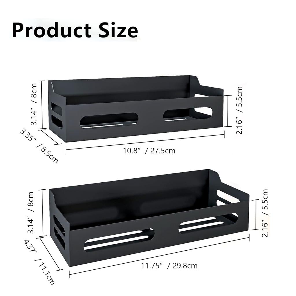 Magnetic Refrigerator Side Storage Rack No Punch Kitchen Organizer Microwave Oven Wall Mounted Shelf Multifunctional Holder