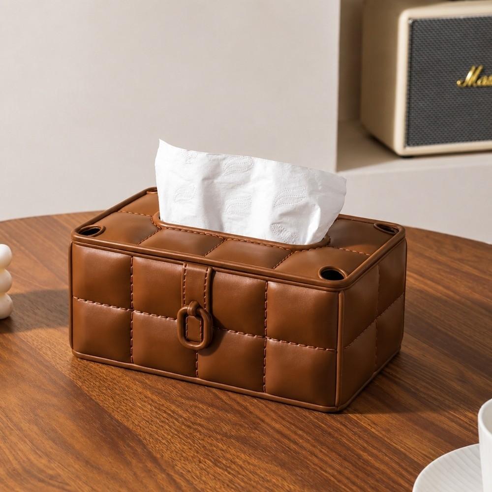 Large Capacity Tissue Box Cover Dust-proof Paper Holder Simple Fashion Facial Tissue Box  Home