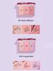 Little ONDINE Berry Mist Blush 01/02, Cream-To-Powder Velvet Matte Finish, Lightweight Non-Caking Texture, Long-Lasting Oil Control, Pore-Blurring