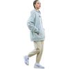 Свитшот Li Ning Sports Life Collection Унисекс Серо-зеленый туман AWDRD42-3