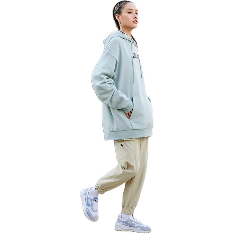 Свитшот Li Ning Sports Life Collection Унисекс Серо-зеленый туман AWDRD42-3