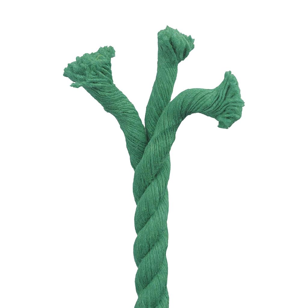 Cotton Rope 16 mm 25 m Green 100percent Cotton