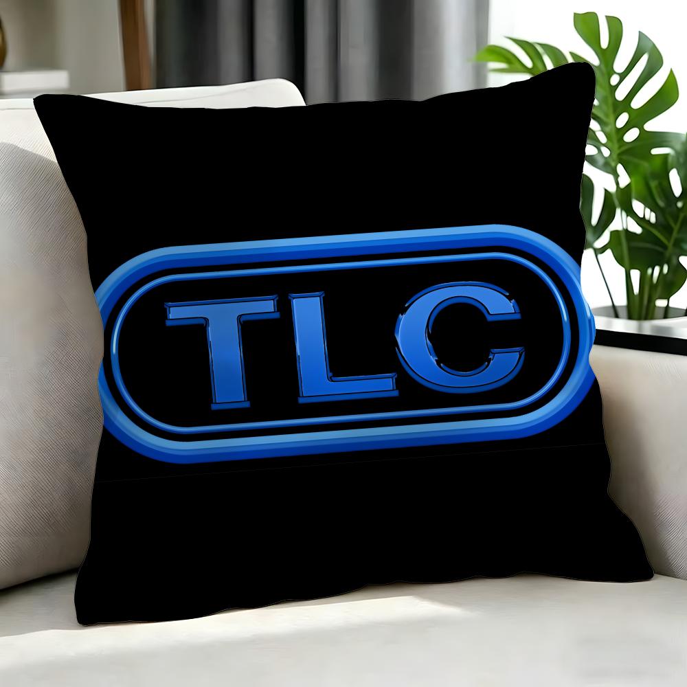 Band - Tlc Cushion Cover Cushion Cover Set 4Pcs 50X50 45X45 40X40 Pillowcase Decorative Sofa Home Decor