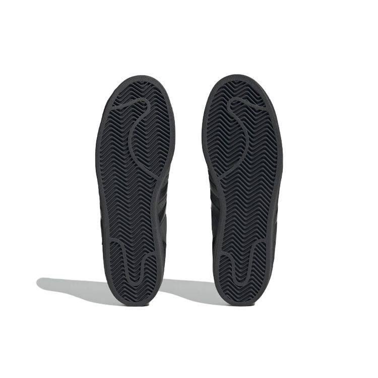 Adidas Черные карбоновые мужские кроссовки Superstar Core HQ9104