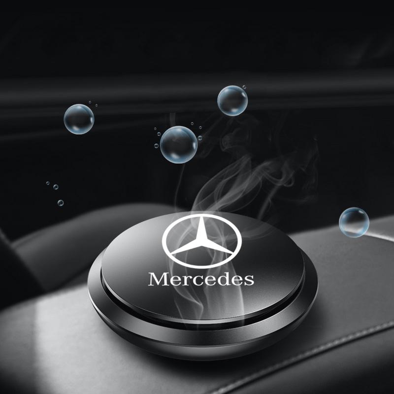 Car Air Freshener Instrument Flavor Perfume UFO Shape Scent Decor for Mercedes Benz W203 W204 AMG CLA Interior Mouldings YPXX-BE GA9