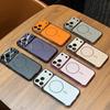 Совместим с iPhone 17 Pro Max: Покрытый чехол для телефона, Большое окно, Лазерный магнитный, Защитный для Apple 16/15 Pro.