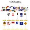 28 Pcs Car Toy Accessories Traffic Road Signs Kids Children Play Learn Toy Game