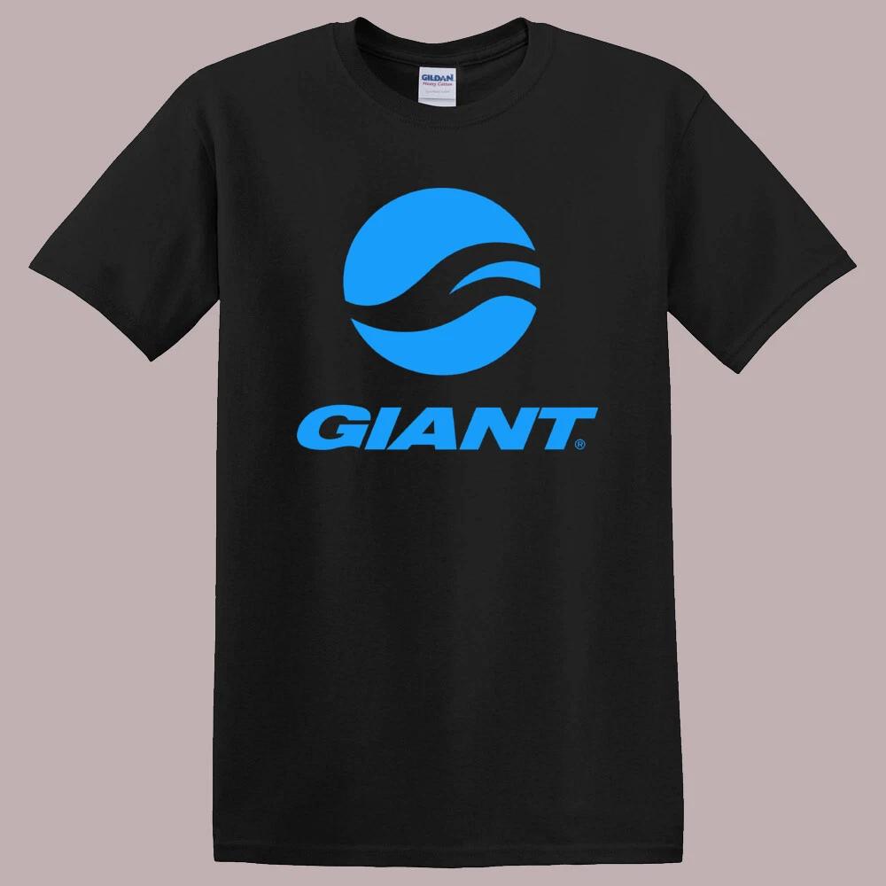 Черная футболка Giant Bicycles Топ унисекс