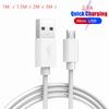 1M 2M 3M Micro USB Cable Fast Charging Data Sync USB Charger Cable Cord For Samsung S6 Xiaomi Tablets Mobile Phone Cables