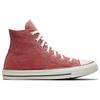 Converse Chuck Taylor All Star Stone Wash Высокие Повседневные Удобные Холщовые Кеды Женские Красные 159538C