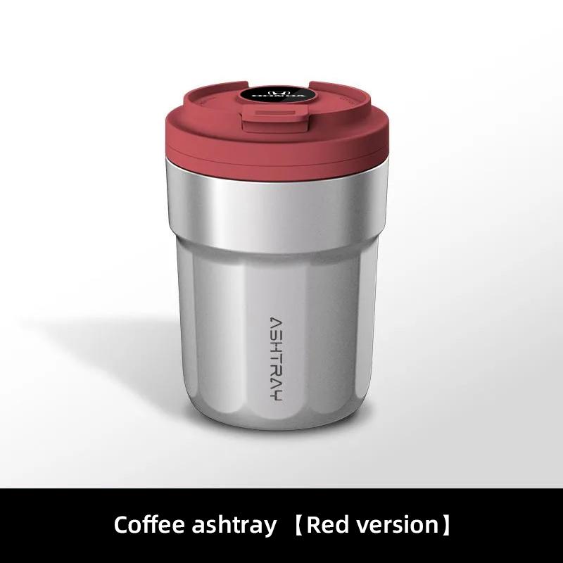 Portable Creativity Coffee Ashtray LED Light Car Interior Accessories For Honda Civic FIT CRV HRV Odyssey CRZ 5th City CRX Pilot