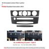 Betterhumz Center Console CD Panel Trim Frame for BMW E60 Series 5 2004-2009 Made of Alcantara Sticker Car Interior Accessorie