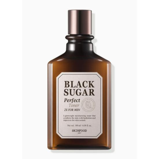 SKINFOOD Black Sugar Perfect Toner 2X For Men 180 ml