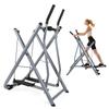 Metal Stair Stepper Air Walker Exercise Machine with Adjustable Resistance Foldable Elliptical for Women Men