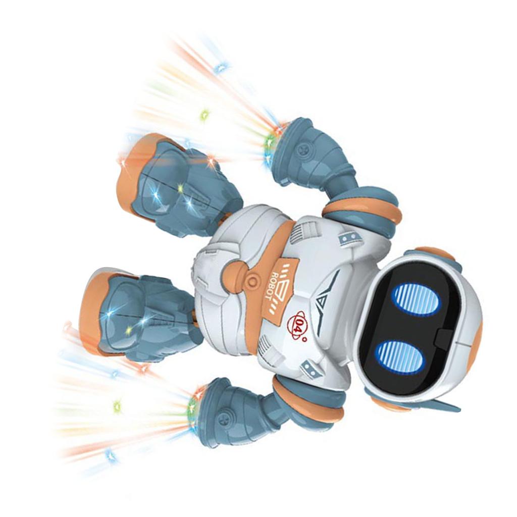 Robot Toy Walking Dancing Singing Lighting Early Education Smart Robot Toy for Kids for Home Travel
