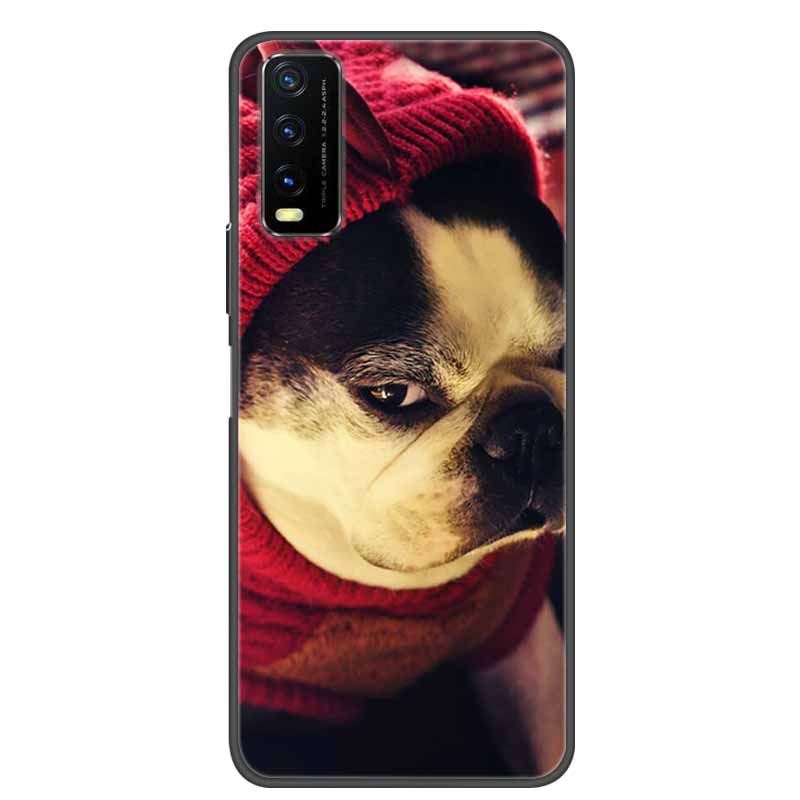 Чехол для Vivo Y20 Мраморный Мягкий Силиконовый Задний Чехол для Vivo Y20S Y20 S Y 20i Чехол для Телефона для Vivo V2027 Y20i Coque Funda Сумка