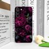 Стильный чехол для телефона Huawei Nova 13 12 11 Pro 10 SE Mate 40 50 Pro Plus P60 P50 P40 с черными и фиолетовыми цветами.