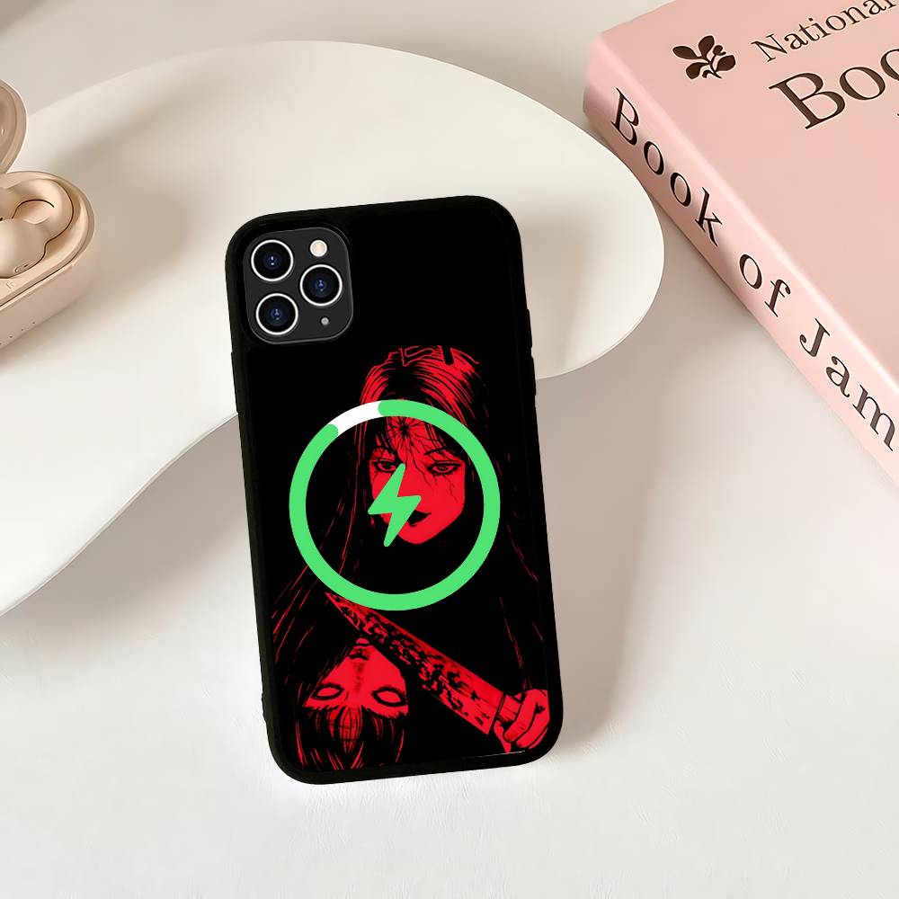Junji Itos Tomies Phone Case For IPhone 17 16 15 14 13 12 11 Pro Max For Magsafe Wireless Charger Cover