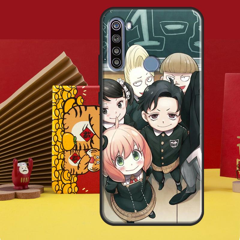 Чехол Spy X Family с аниме Манга для Xiaomi Redmi Note 9 Pro Note 10 Pro Note 11 Pro 8T 9S 10S 9A 9T 9C, чехол