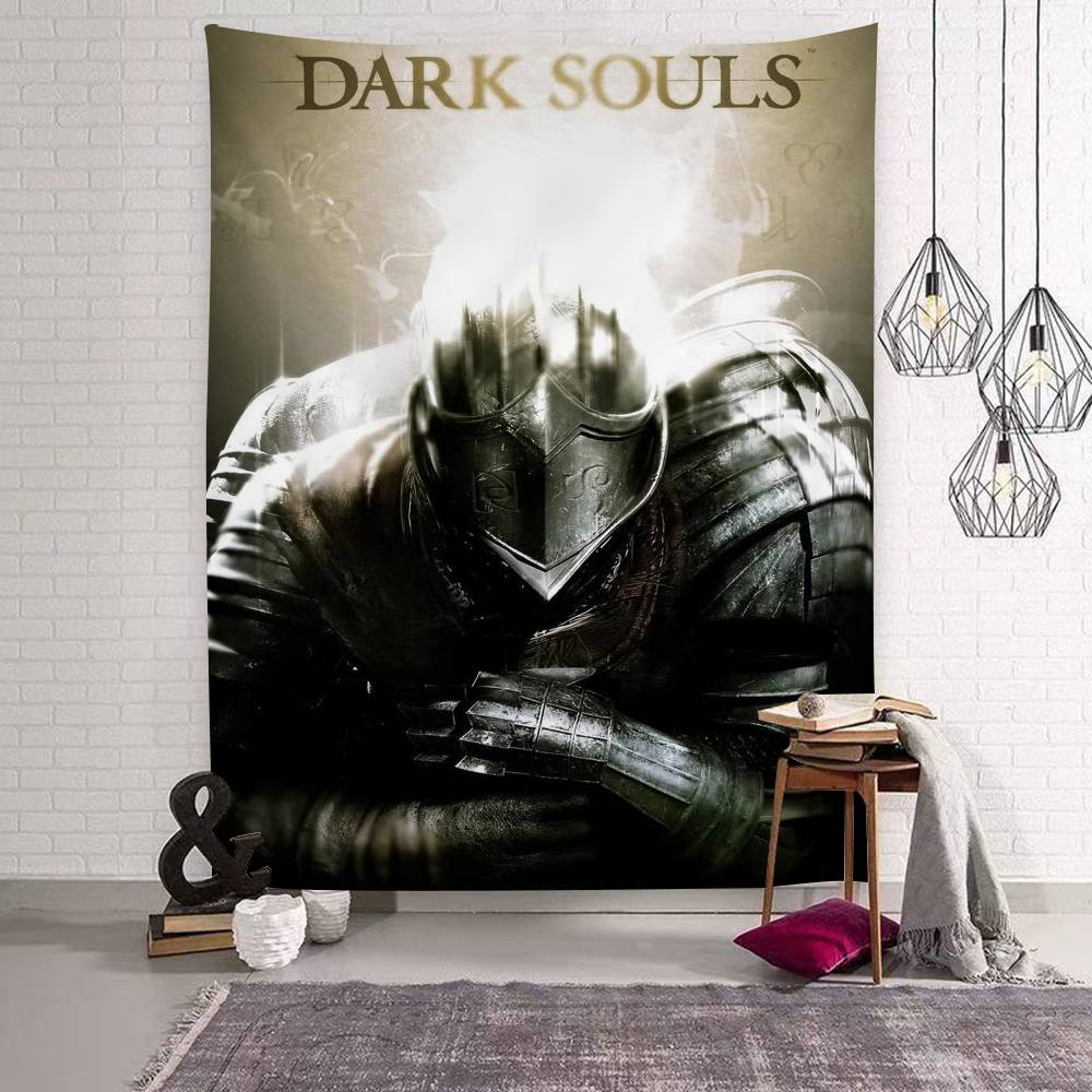 Dark Souls 3 Retro Art Hanging Bohemian Tapestry Bohemian Wall Tapestries Mandala Cheap Hippie Wall Hanging