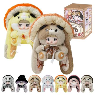 TOP TOY x Nommi [Грибная шляпа 400%] Серия Плюшевая игрушка [1 штука] Гачапон Фигурка Сюрприз Пластиковая модель Премиальная игрушка из мягкого винила Подарок на день рождения Оригинал