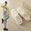 Hollow White Shoes Summer New Korean Version Ins Female Student Casual Sandals Versatile Canvas Shoes Women's Shoes P8