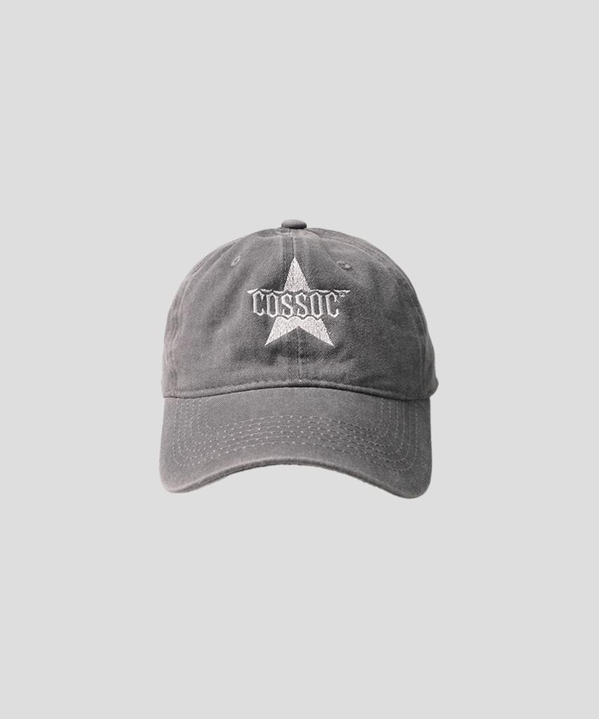Кепка Koso Cc Star Pigment Washed (Древесный уголь)