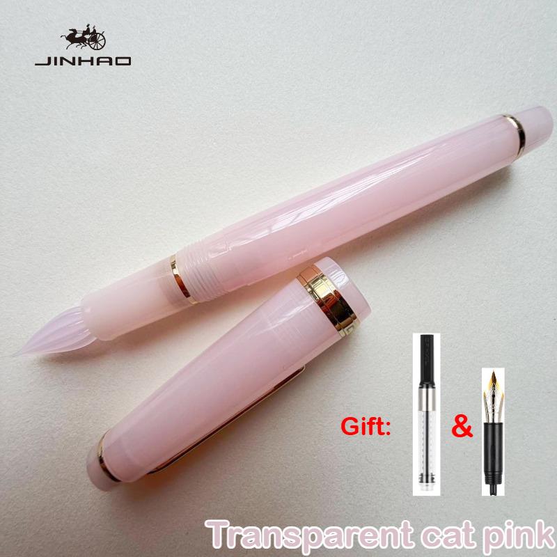 JINHAO 82 Стеклянные перья для каллиграфии с пером для авторучки, конвертеры для чернил, канцелярские товары, школьные принадлежности