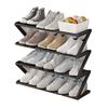 Shoe Storage Rack 4 Tiers Installation Large Stable Free Standing Easy Capacity Z-shaped Home
