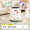 Dachshund trash can, household living room, enlarged capacity bucket, light luxury, high-end bedroom, high value with lid, new paper basket