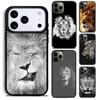 Чехол для телефона 'Храбрые Львы' для iPhone 17 16 15 14 13 12 11 Pro Max Plus 17Air Мягкий силиконовый чехол