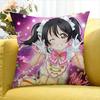 Ядзава Нико Love Live Аниме Девушка Разные Размеры Квадратная Наволочка Для Автомобиля Дома Спальни Декор